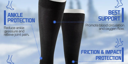 2 pairs of Miracle Compression Socks - Large/XL