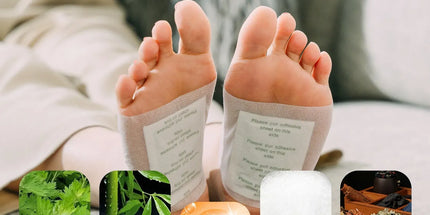 28 Pcs Cleansing Detox Foot Pads – 100% Natural Herbal Foot Patches (12?×?10?cm)
