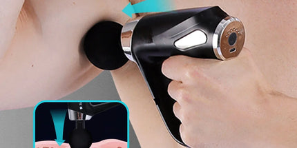 Remology Impact Therapy 6 Adaptive Speed USB-C Massage Gun with 4 Heads
