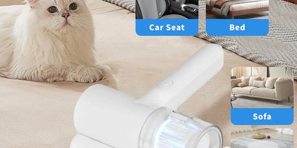 UV?C Cordless Dust Mite Vacuum Handheld Sanitizing Cleaner with 1200?mAh Battery