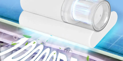 UV?C Cordless Dust Mite Vacuum Handheld Sanitizing Cleaner with 1200?mAh Battery