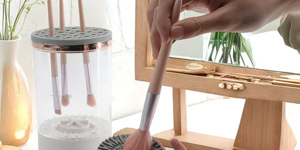 MAKEUP BRUSH CLEANING AND DRYING ALL-IN-ONE MACHINE