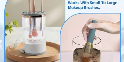 MAKEUP BRUSH CLEANING AND DRYING ALL-IN-ONE MACHINE