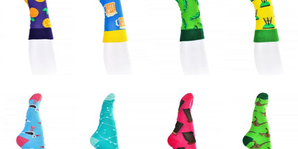 8 Pairs Fashion Novelty Funny  Socks one Size 5-13 Men  Socks  Women  Socks #2