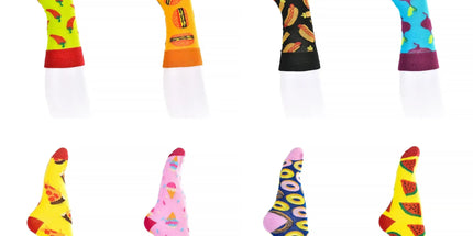 8 Pairs Fashion Novelty Funny  Socks one Size 5-13 Men  Socks  Women  Socks #5
