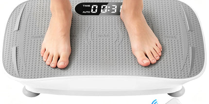 Vibration Plate Exercise Machine, Whole Body Shake Plate with LED Touch Screen & Bluetooth Speaker, Multi-Speed Fitness Platform Tyack eCommerce Solutions