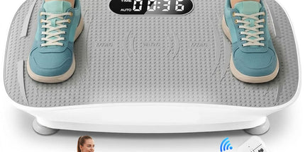 Vibration Plate Exercise Machine, Whole Body Shake Plate with LED Touch Screen & Bluetooth Speaker, Multi-Speed Fitness Platform Tyack eCommerce Solutions
