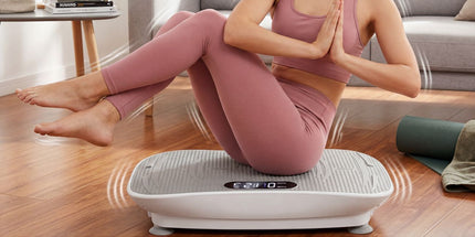 Vibration Plate Exercise Machine, Whole Body Shake Plate with LED Touch Screen & Bluetooth Speaker, Multi-Speed Fitness Platform Tyack eCommerce Solutions