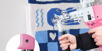 2-in-1 Electric Tufting Gun for Carpet & Rugs, Cut & Loop Pile, 7–18mm Adjustable, 100W, 100–240V, AU Plug Tyack eCommerce Solutions