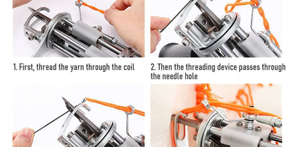 2-in-1 Electric Tufting Gun for Carpet & Rugs, Cut & Loop Pile, 7–18mm Adjustable, 100W, 100–240V, AU Plug Tyack eCommerce Solutions