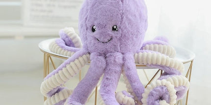 Large Stuffed Octopus Doll 18cm Children's Gift Compatible with Birthdays Christmas