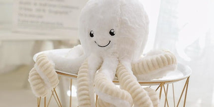 Large Stuffed Octopus Doll 18cm Children's Gift Compatible with Birthdays Christmas