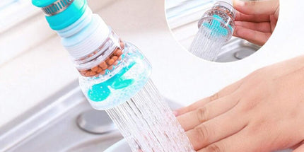 Universal Splash Filter Faucet, Universal Home Kitchen Faucet Water Purifier Faucet Filter Anti-Splash For Kitchen