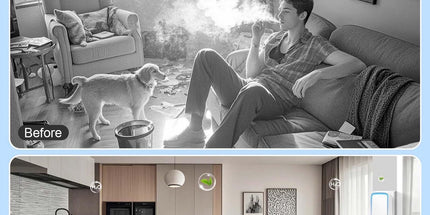 Air Purifier - Pack of 4 Plug-in Negative Ion Air Purifiers - Negative Ion Air Purifier - Home Air Purifier - Negative Ion Air Purifier - Deodorizer - Ionizer - Wit