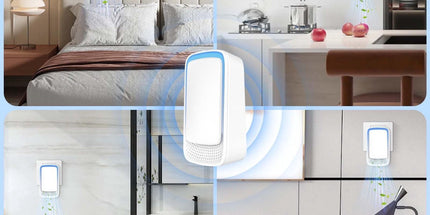Air Purifier - Pack of 4 Plug-in Negative Ion Air Purifiers - Negative Ion Air Purifier - Home Air Purifier - Negative Ion Air Purifier - Deodorizer - Ionizer - Wit