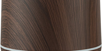 Humidifiers - Aromatherapy Humidifier - 300ml Diffuser - Air Humidifier - Room Humidifier - 7-Color LED - Light and Automatic Shut-Off - Essential Oil Diffuser for Home and Office (Dark)