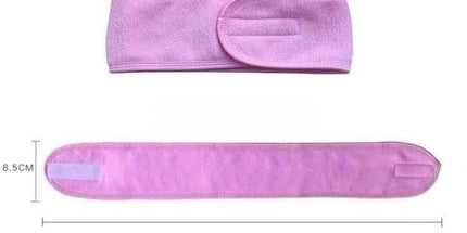 9-Pack Double-Layer Makeup Headbands, White, Grey and Black Stretch Hairbands for Skincare and Yoga