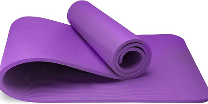 Yoga Mat - Unisex - Non-slip Thick Foam Fitness Exercise Mat - With Portable Strap - Lightweight Home Fitness Equipment - Suitable for Yoga, Pilates, Stretching, Gymnastics Training and Camping