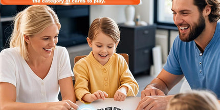 Board Game - 24-Letter Press Game - Fun and Fast Puzzle Game - Includes Two Modes - Covers 220 Theme Categories - Suitable for boys and girls aged 3 and up (2-8 players) - Word Game for Kids and Adults, Christmas and Birthday Gift - Blue