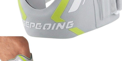 1 Piece Knee Brace, Lightweight and Breathable Daily Knee Support for Sports, Walking and Running, Grey and Green