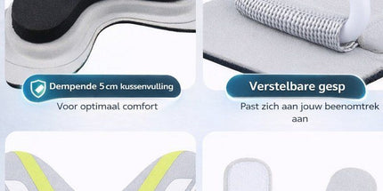 1 Piece Knee Brace, Lightweight and Breathable Daily Knee Support for Sports, Walking and Running, Grey and Green