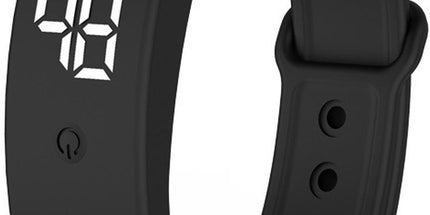 Vibration Alarm Reminder Watch with Silent Wrist Alerts and 10 Time Reminders for Medication, Meals and Daily Schedules, Black