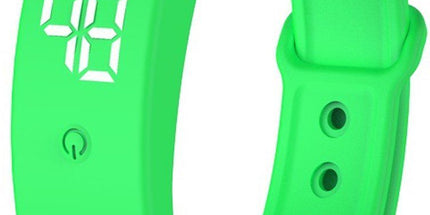 Vibration Alarm Reminder Watch with Silent Wrist Alerts and 10 Time Reminders for Medication, Meals and Daily Schedules, Green