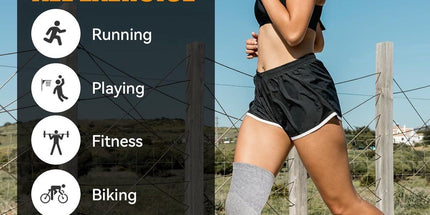 1 Pair Bamboo knee brace, Sports knee brace for men and women, Compression knee brace for running and training grey, XL