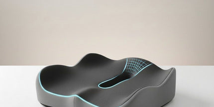 Ergonomic Seat Cushion, Comfortable Chair Cushion, Tailbone Cushion, Back Pain and Pregnancy, Seating Comfort for Car, Wheelchair and Home