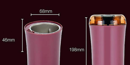 Mini Peanut Butter Machine Portable Nut Grinder with Transparent Cover 150W Motor for Home Kitchen, for Home Kitchen Bathroom and Indoor Use