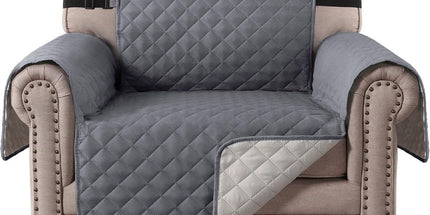 Sofa Cover, Sofa Furniture Cover, Chair Cover, Sofa Protector, Single Sofa Cover, for Home, Travel and Daily Use, 165 x 190 cm, Grey