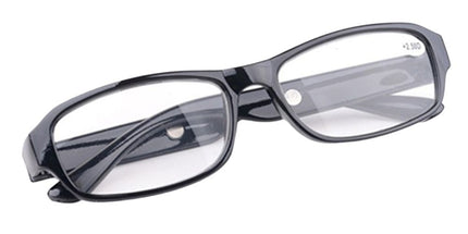 Reading Glasses with Optical Lenses for Close Reading, Computer Work and Everyday Vision Support at Home and Office, Black, 600 Degree