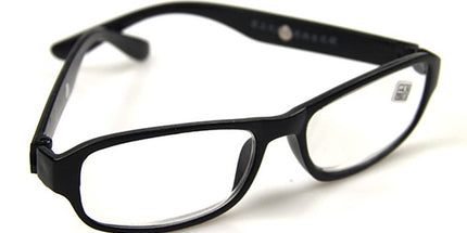 Reading Glasses with Optical Lenses for Close Reading, Computer Work and Everyday Vision Support at Home and Office, Black, 600 Degree