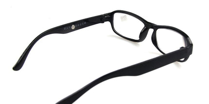 Reading Glasses with Optical Lenses for Close Reading, Computer Work and Everyday Vision Support at Home and Office, Black, 450 Degree