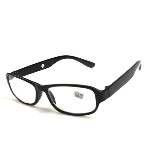 Reading Glasses with Optical Lenses for Close Reading, Computer Work and Everyday Vision Support at Home and Office, Black, 450 Degree