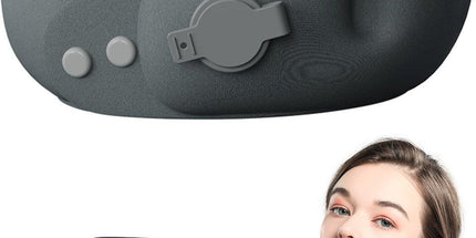 Neck Pillow, Travel Pillow, Ergonomic Pillow, Neck Support for Car, Plane, Train, Includes Storage Case, for Daily Relaxation and Muscle Recovery