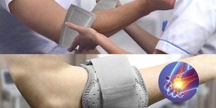 2 Pieces Adjustable Tennis Elbow Braces, Comfortable Compression Support Straps for Golf, Tennis, Fitness and Daily Activities