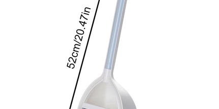 Cleaning Brush , Small and Dustpan Set Broomstick and Dust Pan Combo for Home Kitchen Room Kids Housework Cleaning Craft (White) As shown