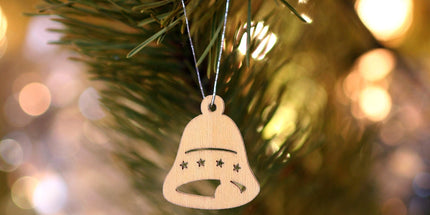 100Pcs Small Wood Holiday Cutouts Unfinished Wood Slices Diy Wood Chips For Christmas Decorations