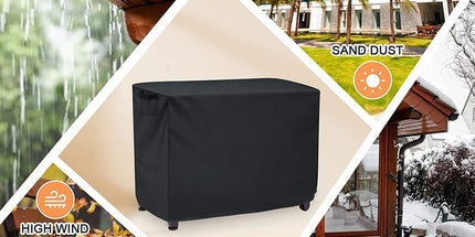 Waterproof Outdoor Prep Movable Dining Cart Pizza Oven Patio Grill Table Cover 104*61*81Cm Smile Home 140*61*81Cm