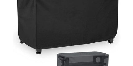 Waterproof Outdoor Prep Movable Dining Cart Pizza Oven Patio Grill Table Cover 104*61*81Cm Smile Home 140*61*81Cm