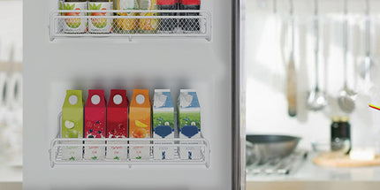 Magnetic Spice Rack for Refrigerator, Metal Strong Magnet Shelf, Space Saving Spice Organizer, Home Kitchen Storage Rack, Movable Magnetic Basket for Fridge Microwave Washing Machines White