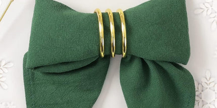 Cotton Linen Napkins Bulk 17"x17" Stonewashed Cloth Dinner Napkins Rustic Thick Table Napkins for Fall Thanksgiving Christmas Party Wedding Decoration (Set of 4, Sage) Emerald Green