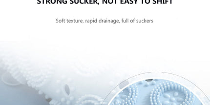 PVC Foot Cleaner Mat with Acupoint Massage for Home Use, Non- Bath Shower Floor Mat, 1 Pc