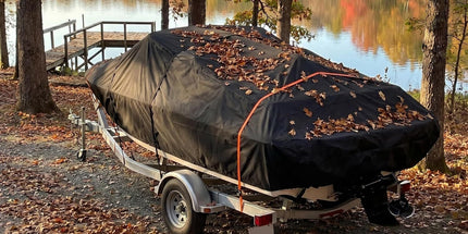 600D Heavy Duty Waterproof Boat Cover, Silver, 21-24FT, 740*400cm Tyack eCommerce Solutions