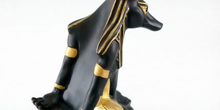 Ancient Egyptian Anubis Wine Rack - Creative Resin Craft Wine Bottle Holder, Home Bar Cabinet Decoration
