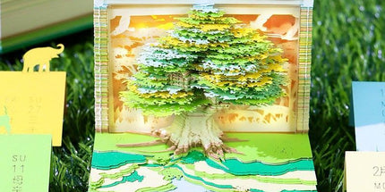 Enchanted Tree Dwelling with Light