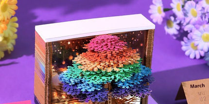 Enchanted Tree Dwelling with Light