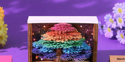 Enchanted Tree Dwelling with Light