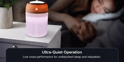 USB Water Drop Mini Humidifier 220ML White, Christmas Gift